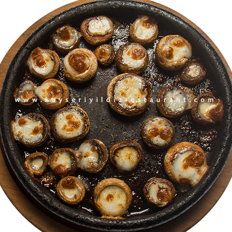 Kiremitte Kaşarlı Mantar